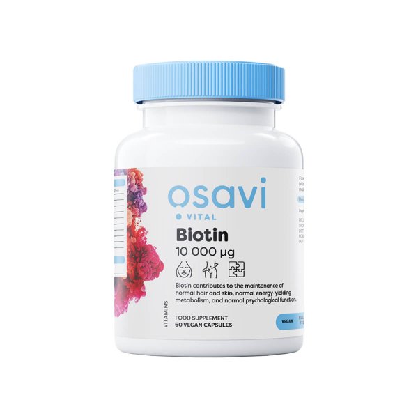 Osavi Biotin 10mg - 60 Cápsulas