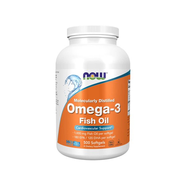 Omega 3 Molecularly Distilled - 500 Softgels