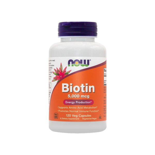 Biotin 5000mcg - 120 Cápsulas