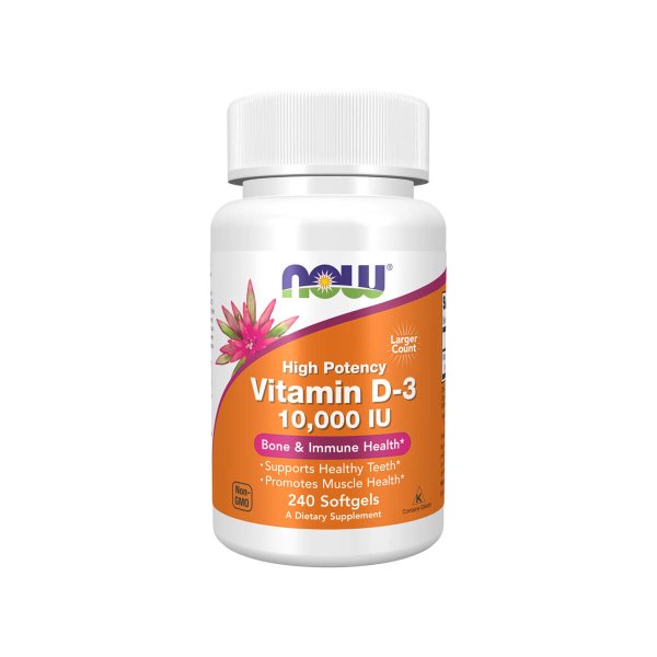 Vitamin D-3 10,000 IU - 240 Softgels
