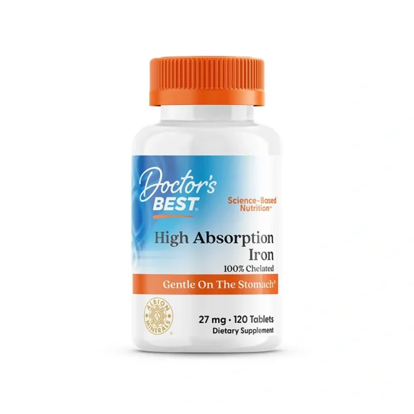 High Absorption Iron 27mg - 120 Tablets