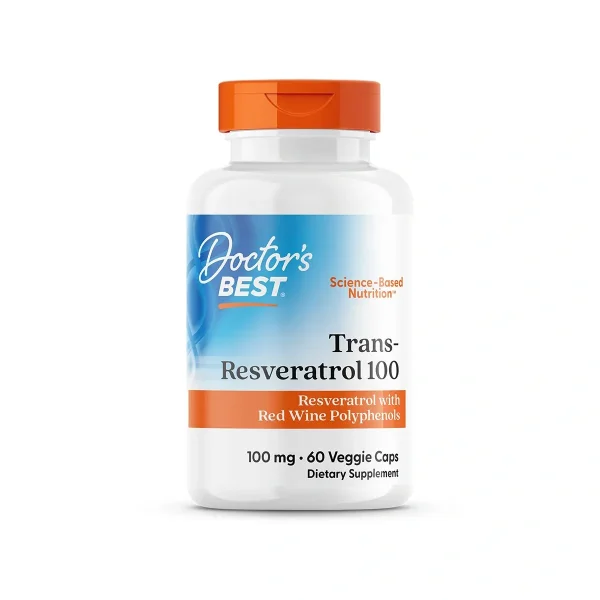 Trans-Resveratrol with Resvinol 100mg - 60 Cápsulas