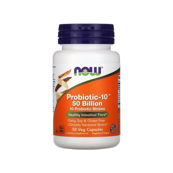 Probiotic-10 50 Billion - 50 Cápsulas