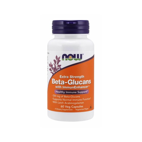 Beta-Glucans with ImmunEnhancer Extra Strengh - 60 Cápsulas