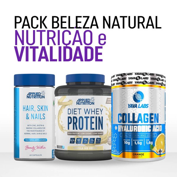Pack Beleza Natural: Nutrição e Vitalidade