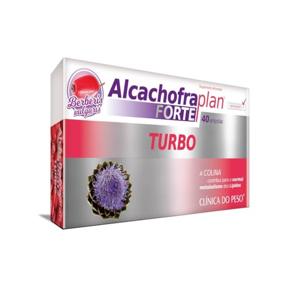 Alcachofra Plan Forte Turbo - 40 Ampolas