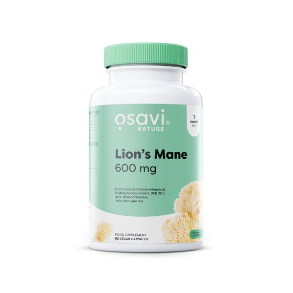 Lion's Mane 600mg - 120 Cápsulas