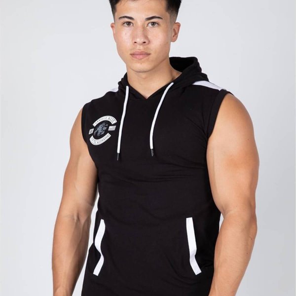 Oswego S/L Hooded T-Shirt - Black