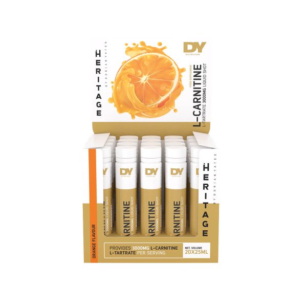 L-Carnitina L-Tartrate 20 x 25ml – Orange