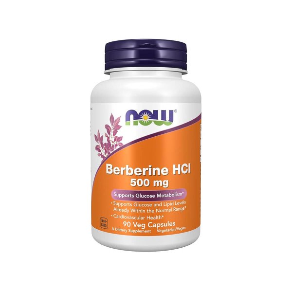 Berberine HCl 500 mg – 90 Cápsulas
