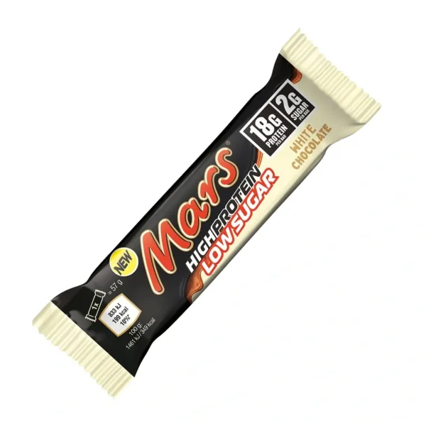 Mars White Low Sugar High Protein Bar 57g