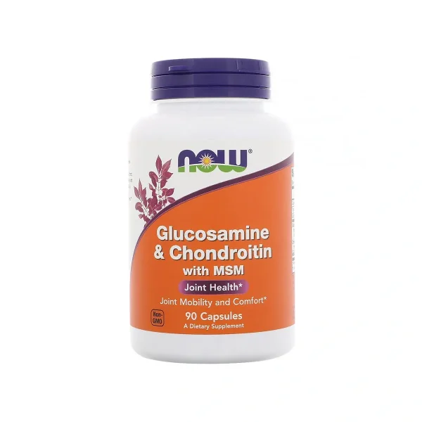 Glucosamine & Chondroitin with MSM – 90 Cápsulas