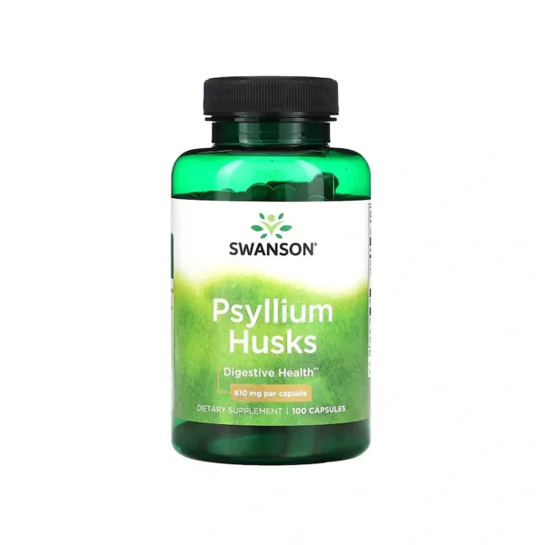Psyllium Husks 610mg - 100 Cápsulas