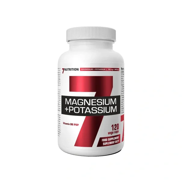 Magnesium + Potassium - 120 Cápsulas