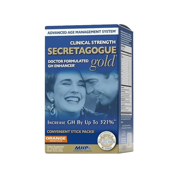 Clinical Strength Secretagogue Gold - 30 Saquetas - Orange