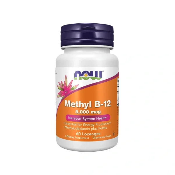 Methyl B-12 5,000mcg - 60 Pastilhas
