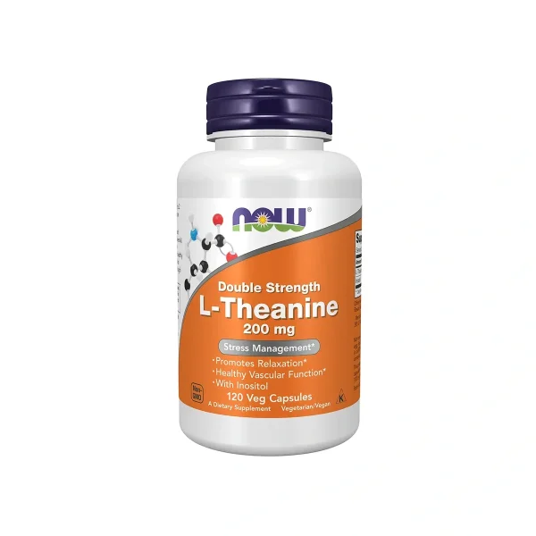 L-Theanine 200mg - 120 Cápsulas