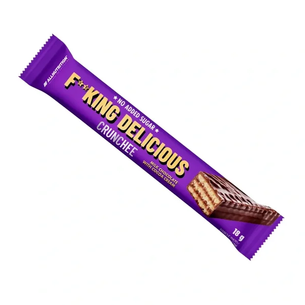 Fitking Delicious Crunchee 18g - Milk Chocolate With Cocoa Cream