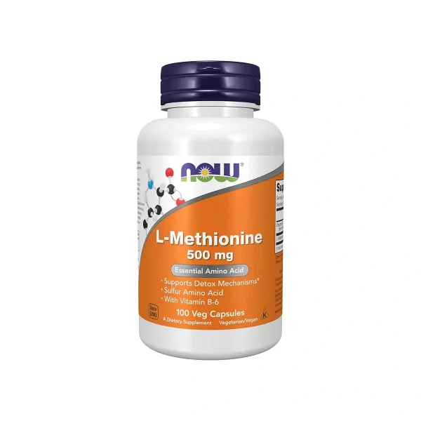 L-Methionine 500mg - 100 Cáspsulas