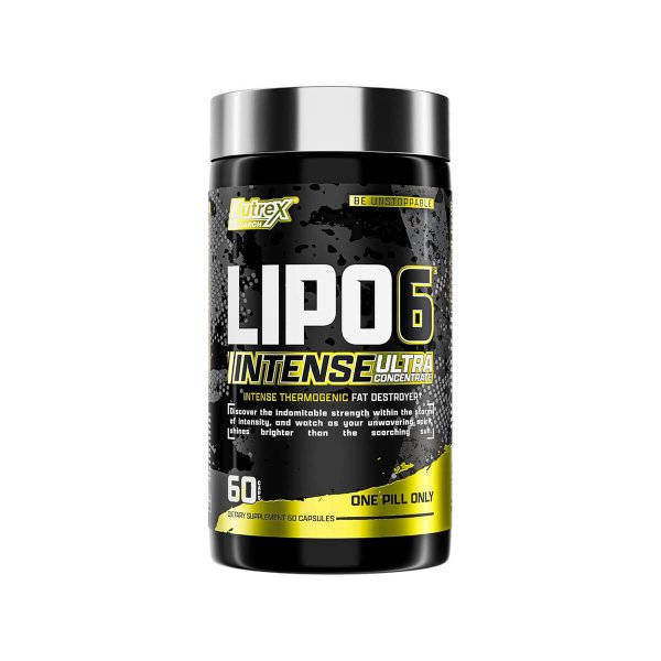 Lipo 6 Black Intense Ultra Concentrate - 60 Cápsulas