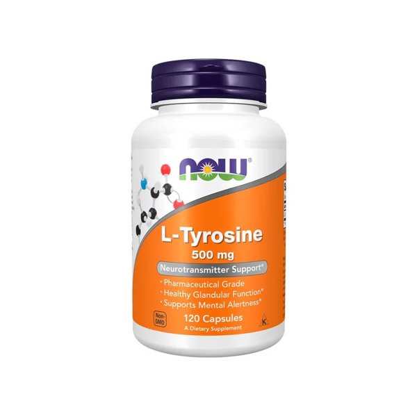 L-Tyrosine 500mg - 120 Cápsulas