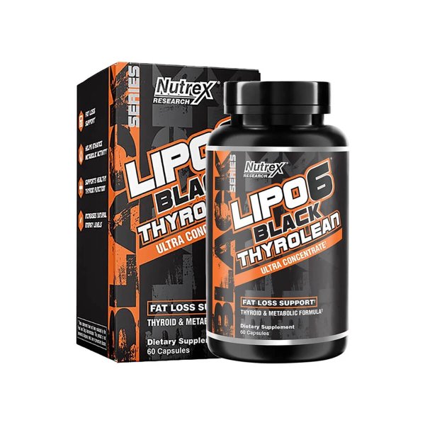 Lipo 6 Black Thyrolean Ultra Concentrate - 60 Cápsulas