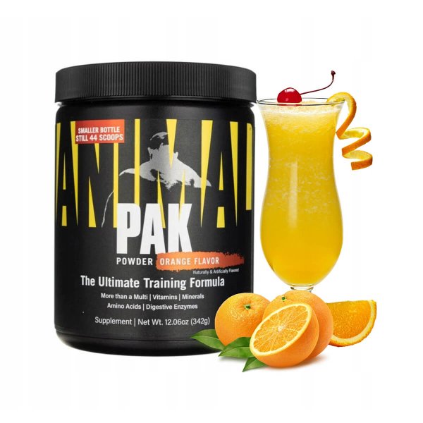 Animal Pak Powder 342g - Orange