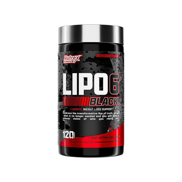 Lipo 6 Black - 120 Cápsulas