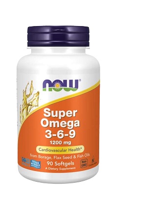 Super Omega 3-6-9 1200mg - 90 Softgels