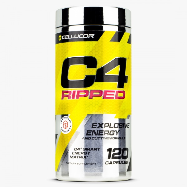 C4 Ripped Explosive Energy 120 Cápsulas