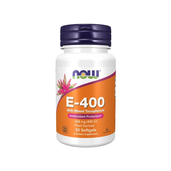 E-400 with Mixed Tocopherols - 50 Softgels