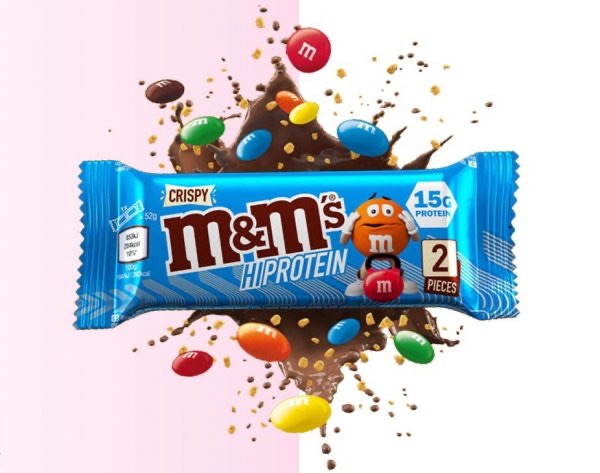 M&M High Protein Bar Crispy - 52g