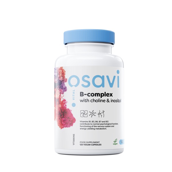 B-Complex with Choline & Inositol - 120 V.caps