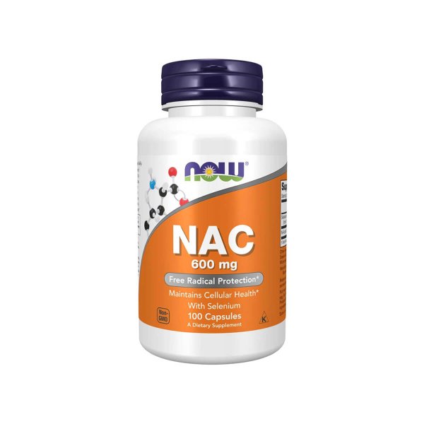 NAC 600mg - 100 Cápsulas