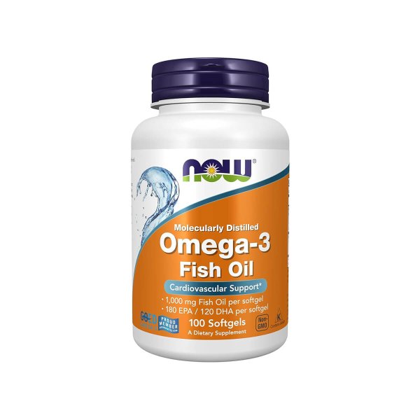 Omega 3 Molecularly Distilled - 100 Softgels