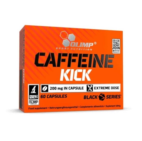 Caffeine Kick 200mg 60 Cápsulas
