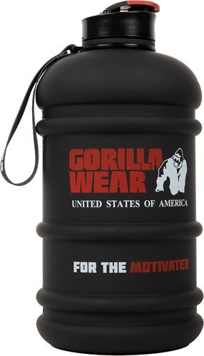 Gorilla Wear Water Jug 2.2L - Black