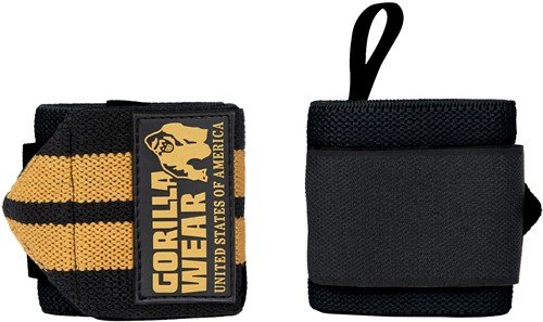 Gorilla Wear Wrist Wraps PRO Black/Gold